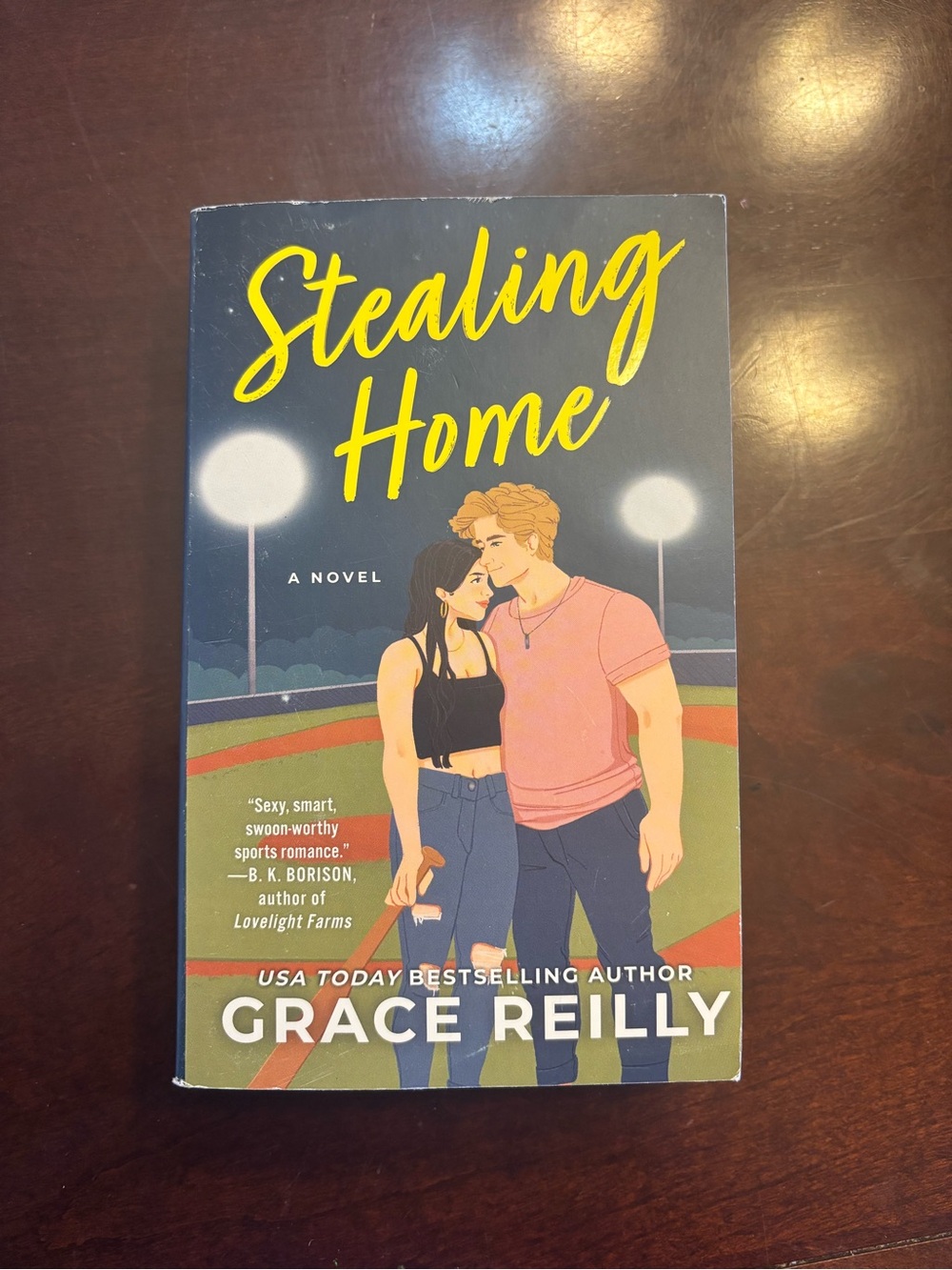 Stealing Home by Grace Reilly - Adult Romance Paperback Book